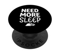 French Bulldog Need More Sleep Frenchie Gifts PopSockets PopGrip Adhesivo