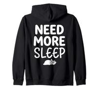 French Bulldog Need More Sleep Frenchie Gifts Sudadera con Capucha