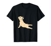 French Bulldog Yoga - Estiramiento Gimnasio Frenchie Mascota Animal Perro Camiseta