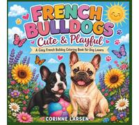 French Bulldogs Cute & Playful: A Cozy French Bulldog Coloring Book for Dog Lovers (Cute & Playful A Cozy Coloring Book for Dog Lovers)