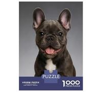 French BullPerro Jigsaw Foto de carné Puzzle Mil Piezas Papel Resistente para Jóvenes Adultos - Entretenimiento Mejora Concentración 70x50cm/1000pcs