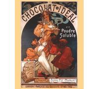 French Chocolate Art Nouveau Notebook: Vintage French Advertising Posters, Belle Époque Art, Parisian Café Culture, and Classic Chocolate Advertisements