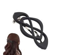French Clips Hair, Retro Flat Claw Hair Clip with Non Slip Grip, Stylish Headpieces for styles, Ponytail Securing, Curly Styling, Beach Outings, Gym Sessions, Dating Looks, 8x4x1.5cm