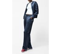 French Connection Akita Satin Stretch Trousers Navy Talla: XL | Pantalones Formales Outlet | Mujer | Azul