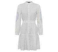 French Connection Arpina Lace Mix Button Front Dress Summer White Talla: 16 | Blusón Outlet | Mujer | Blanco