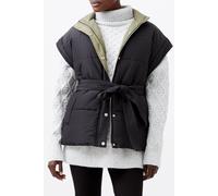 French Connection Auden Puffer Gilet Vest Blackout Talla: L | Chaquetas Outlet | Mujer | Negro