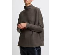 French Connection Babysoft Ribbed Mock Neck Jumper Tarmac Khaki Talla: XS | Sudaderas con Capucha Outlet | Mujer | Marrón