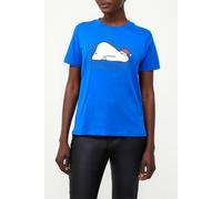 French Connection Bear Cosmic Blue Talla: XS | Camisetas de Seda Outlet | Mujer | Azul