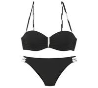 FRENCH CONNECTION Bikini negro / blanco S-MxD negro / blanco