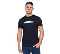 French Connection - Camiseta Logotipo Doble para Hombre