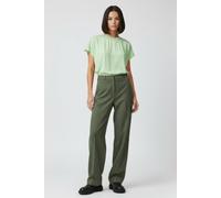 French Connection Capriana Crepe Crew Nk Top Apple Green Talla: XL | Blusas Outlet | Mujer | Verde