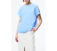 French Connection Capriana Crepe Crew Nk Top Cornflower Blue Talla: XS | Blusas Outlet | Mujer | Azul