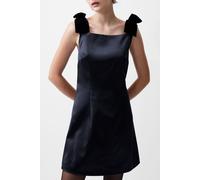 French Connection Carey Square Nk Dress Blackout Talla: 8 | Mini Vestidos Outlet | Mujer | Negro