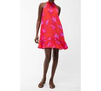 French Connection Christy Halterneck Swing Dress Raspberry Sorbet Mlt Talla: 6 | Mini Vestidos Outlet | Mujer | Rosa