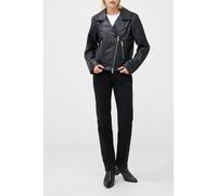 French Connection Connie Leather L/s Biker Jkt Black Talla: XS | Chaquetas de cuero Outlet | Mujer | Negro