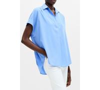 French Connection Crepe Light Sleeveless Popover Cornflower Blue Talla: L | Camisetas de Seda Outlet | Mujer | Azul
