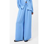 French Connection Damasco Air Flo Poly Wide Trsr Cornflower Blue Talla: XS | Pantalones Outlet | Mujer | Azul