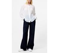 French Connection Dayton Fil De Coupe L/s Shirt Summer White Talla: L | Manga Larga Outlet | Mujer | Blanco