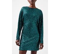 French Connection Elena Sequin Bow Back Dress Forest Talla: 8 | Mini Vestidos Outlet | Mujer