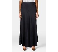 French Connection Ennis Satin Skirt Uk Lgth Black Talla: 6 | Faldas Maxi Outlet | Mujer | Negro