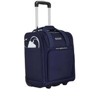 French Connection - Equipaje de Mano Debajo del Asiento de 16 Pulgadas, Profundidades Azules, 16-Inch, Equipaje de Mano Debajo del Asiento de 16 Pulgadas con Puertos USB/USB C