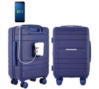 French Connection Equipaje de Mano Saint Martin, Blue Depths, Equipaje de Mano de San Martín