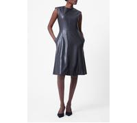 French Connection Faux Slv Less Dress M Black Talla: 6 | Vestidos de Cuero Outlet | Mujer | Negro