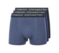 French Connection FC15 3pk Informal Bóxers Comodidad Ropa Interior Azul Marino