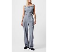 French Connection Franklin Barrel Leg Trouser Grey Talla: 14 | Pantalones Formales Outlet | Mujer | Gris