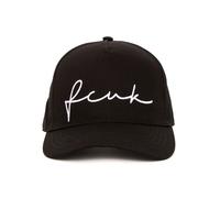 French Connection Garabato Hombre Gorra Béisbol Fresco Sytlish Protector Negro