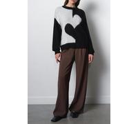 French Connection Hadlee Jessika High Nk Jumper Black Winter White Talla: M | Sudaderas con Capucha Outlet | Mujer | Negro
