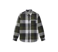 French Connection Heavy Large Check Overshirt Khaki Talla: XL | Camisas Casuales Outlet | Hombre | Marrón