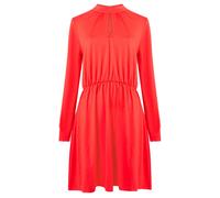 French Connection High Neck Keyhole Ponte Dress Red Talla: 12 | Vestidos Midi Outlet | Mujer | Rojo