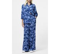 French Connection Isla Celaya Straight Trouser Blue Multi Talla: 16 | Pantalones Outlet | Mujer | Azul