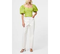 French Connection Islay Linen Puff Slv Top Cactus Green Talla: 18 | Blusas Outlet | Mujer | Blanco
