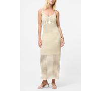 French Connection Jerry Knit Strappy Dress Cream/gold Talla: XL | Vestidos Maxi Outlet | Mujer | Blanco