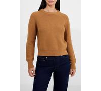 French Connection Lilly Mozart Crew Neck Jumper Tobacco Brown Mel Talla: L | Jerséis de Punto Outlet | Mujer | Marrón