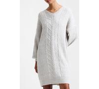 French Connection Marine Cable Knit Jumper Dress Pebble Neutral Talla: XS | Vestidos Maxi Outlet | Mujer