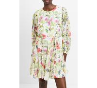 French Connection Monica Godet Flippy Dress S Porcelain Crm Multi Talla: 10 | Mini Vestidos Outlet | Mujer
