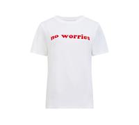French Connection No Worries Tee White Talla: XS | Camisetas de Seda Outlet | Mujer | Blanco