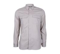 French Connection Oxford 2 Pocket Overshirt Ls Solid Stone Talla: XS | Camisas Casuales Outlet | Hombre