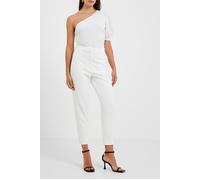 French Connection Rosanna Cot Mix 1 Shoulder Top White Talla: 16 | Outlet | Mujer | Blanco