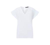 French Connection Ruched Shoulder Ss White Talla: 12 | Blusas Outlet | Mujer | Blanco