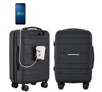 French Connection Saint Martin Equipaje de Mano, Negro, Equipaje de Mano de San Martín