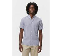 French Connection Seersucker Pocket Stripe Short Sleeve Shirt Marine Talla: XS | Camisas Casuales Outlet | Hombre