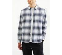 French Connection Shadow Check Blue Talla: XS | Camisas Casuales Outlet | Hombre | Azul