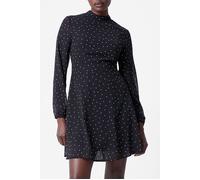 French Connection Spot Georgette Dress Black Talla: 12 | Mini Vestidos Outlet | Mujer | Negro