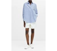 French Connection Stripe Poplin L/s Popover Blue/white Talla: 8 | Camisas Outlet | Mujer | Azul