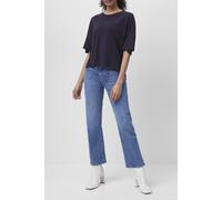 French Connection Tally Jrsy Sslv Crewnk Tee Utility Blue Talla: S | Pantalones Rectos Outlet | Mujer | Azul