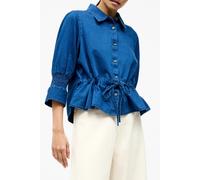 French Connection Tie Waist Top Midwash Chmbry Talla: 18 | Blusas Outlet | Mujer